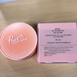 [블랙루즈] 피치 커버 벨벳 쿠션 2종 중 택1 — 4점을 준 리뷰어가 2019년 10월 올린 사용 사진