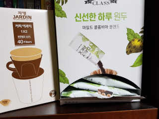 (주)쟈뎅 [쟈뎅] 클래스 신선한 하루 원두+여과지 SET — 5점을 준 리뷰어가 2019년 3월 올린 사용 사진