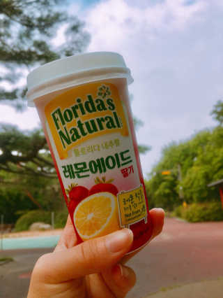 플로리다 내추럴 플로리다내추럴 레몬에이드  2종 — 5점을 준 리뷰어가 2018년 8월 올린 사용 사진