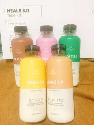 인테이크 밀스 3.0 Trial Kit(보틀형 5종) — 3.5점을 준 리뷰어가 2017년 4월 올린 사용 사진