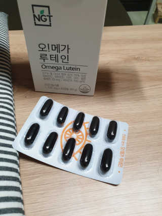 네츄럴굿띵스 오!메가루테인 60일분 — 5점을 준 리뷰어가 2019년 8월 올린 사용 사진