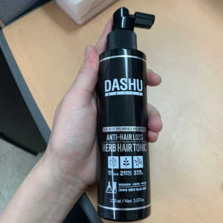 다슈코리아 다슈 데일리 안티 헤어로스 허브 헤어토닉 150ml — 4.5점을 준 리뷰어가 2019년 9월 올린 사용 사진