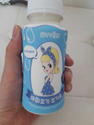 마이요기 요거트 — 1점을 준 리뷰어가 2019년 8월 올린 사용 사진