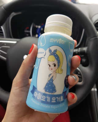 마이요기 요거트 — 5점을 준 리뷰어가 2019년 8월 올린 사용 사진