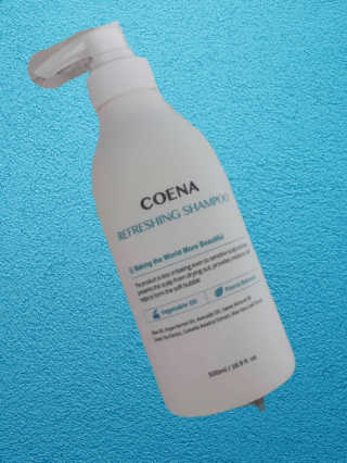 코에나샴푸 500ml — 4점을 준 리뷰어가 2019년 7월 올린 사용 사진