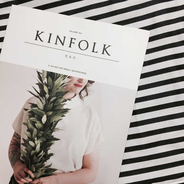 킨포크 KINFOLK Vol.6 리뷰 사진