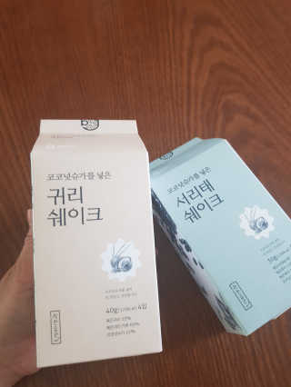 [착한습관]건강한 한끼, 귀리 쉐이크와 서리태 쉐이크 — 5점을 준 리뷰어가 2019년 9월 올린 사용 사진