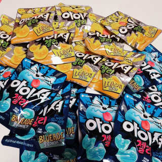 아이셔젤리 레몬맛, 아이셔젤리 블루에이드맛 — 4.33점을 준 리뷰어가 2019년 3월 올린 사용 사진