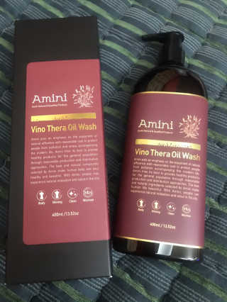 아미니 비노테라 오일워시 400ml 대용량 — 3.5점을 준 리뷰어가 2020년 1월 올린 사용 사진