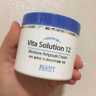 지고트 비타솔루션12 모이스처 앰플 크림 100ml — 5점을 준 리뷰어가 2019년 7월 올린 사용 사진