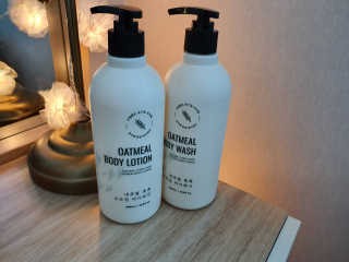 (주)에네스티 내추럴 촉촉  오트밀 바디로션 500ml — 5점을 준 리뷰어가 2020년 1월 올린 사용 사진