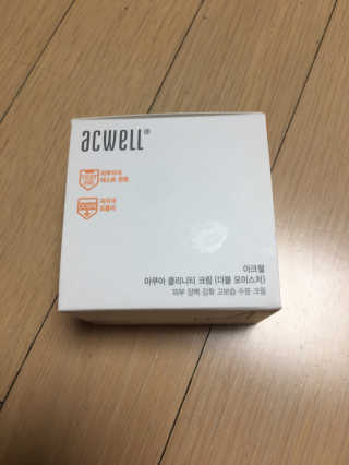 아크웰 아쿠아 클리니티 수분크림 — 4.67점을 준 리뷰어가 2018년 10월 올린 사용 사진
