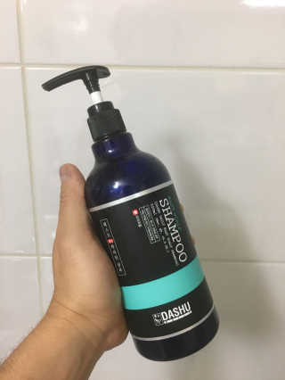 다슈코리아 다슈 데일리 패스트 한방 두피 샴푸 500ml — 4.5점을 준 리뷰어가 2017년 4월 올린 사용 사진