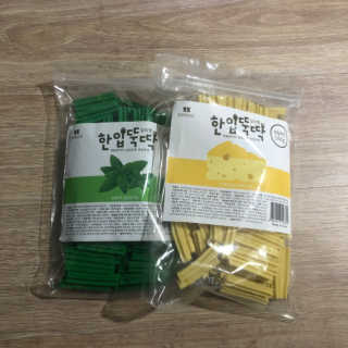 [펫토리아] BEST 한입뚝딱 실속형 강아지 덴탈껌 — 5점을 준 리뷰어가 2019년 2월 올린 사용 사진