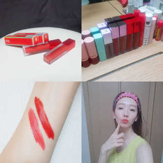 [블랙루즈] 에어 핏 벨벳틴트 시즌1 7종 중 택1+랜덤1 — 5점을 준 리뷰어가 2018년 10월 올린 사용 사진