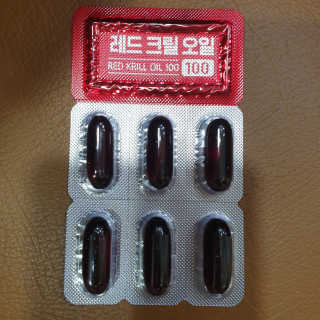 라이프에버 레드크릴오일 100 — 4점을 준 리뷰어가 2019년 3월 올린 사용 사진
