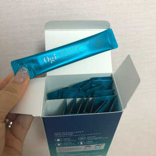 오지아이 워터 밤 모이스처 슬리핑 팩 4ml X 20pcs — 3점을 준 리뷰어가 2019년 12월 올린 사용 사진