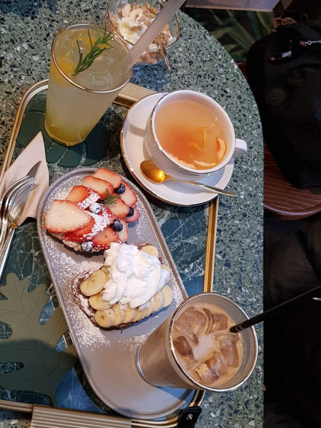 [까치화방] 오픈토스트세트+수제청음료+커피+하루꽃 리뷰 사진