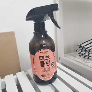더블유드레스룸 페브클린 500ml — 3.83점을 준 리뷰어가 2018년 8월 올린 사용 사진
