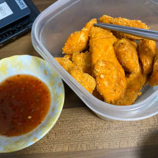 MCP 하이몰 마법의치킨가루2봉랜덤 + 코코넛허니버터2봉 — 4점을 준 리뷰어가 2020년 3월 올린 사용 사진