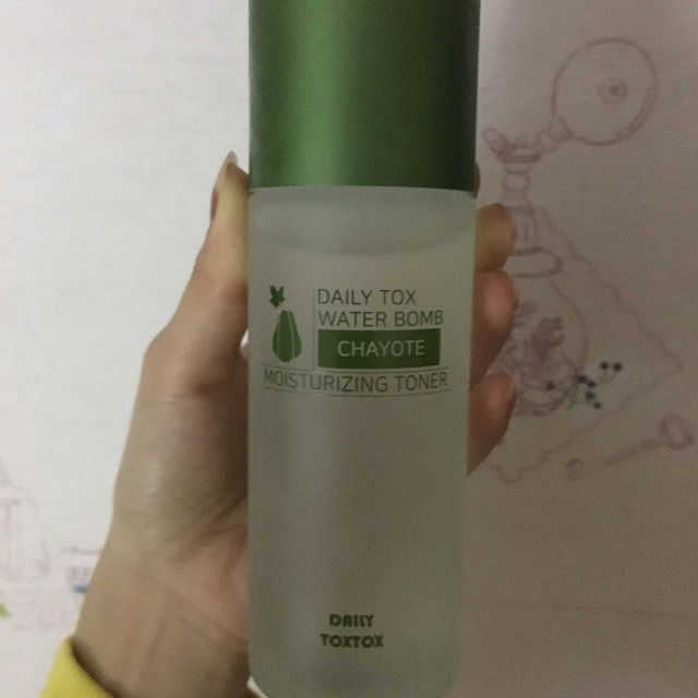 데일리톡스 워터밤 차요테 모이스처라이징 토너 리뷰 사진