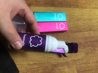 폼글 I foamgle [폼글] 거품가글 50ml 3종 - 민트, 라벤더, 라즈베리 — 4점을 준 리뷰어가 2019년 11월 올린 사용 사진