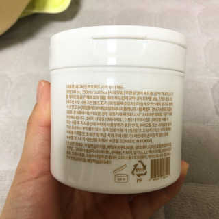 바디버든프로젝트 바디버든 프로젝트 BBP 시카 토너패드 — 4점을 준 리뷰어가 2019년 6월 올린 사용 사진