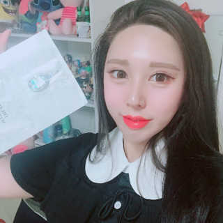 카미안느 더 퍼펙트 웨딩 마스크 — 5점을 준 리뷰어가 2018년 9월 올린 사용 사진