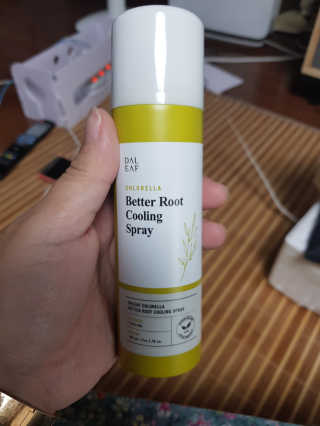 달리프 클로렐라 베러 루트 쿨링 스프레이 100ml — 5점을 준 리뷰어가 2019년 7월 올린 사용 사진