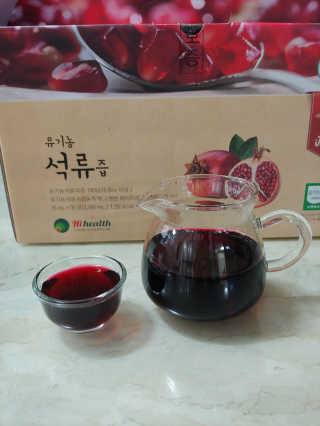 [하이헬스] 정말 진하고 맛있는 유기농 석류즙 30포 — 5점을 준 리뷰어가 2019년 11월 올린 사용 사진