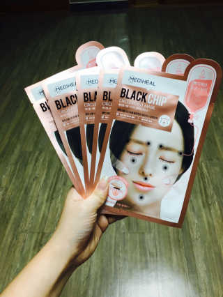 메디힐 바이오포인트 서클포인트마스크 3종 — 4점을 준 리뷰어가 2017년 5월 올린 사용 사진