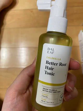 달리프 클로렐라 베러 루트 헤어토닉 100ml — 4점을 준 리뷰어가 2020년 3월 올린 사용 사진