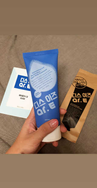 홈앤살롱 집에서 하는 모발클리닉 디스 이즈 앝 — 5점을 준 리뷰어가 2019년 9월 올린 사용 사진