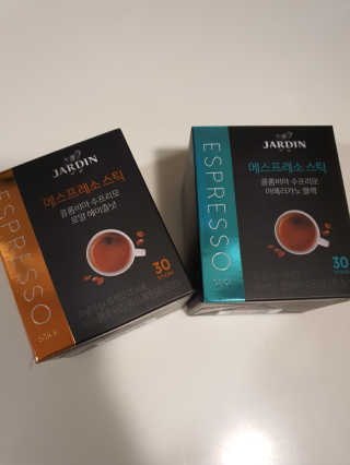 (주)쟈뎅 쟈뎅 에스프레소 스틱 [블랙+헤이즐넛 set] — 5점을 준 리뷰어가 2020년 2월 올린 사용 사진