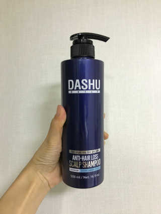 다슈코리아 다슈 데일리 한방 두피 골드 샴푸 500ml — 4.67점을 준 리뷰어가 2017년 10월 올린 사용 사진
