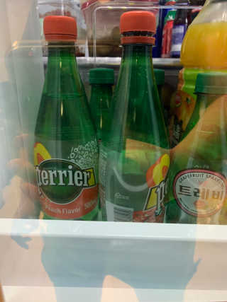 페리에 피치 500ml PET — 5점을 준 리뷰어가 2019년 11월 올린 사용 사진