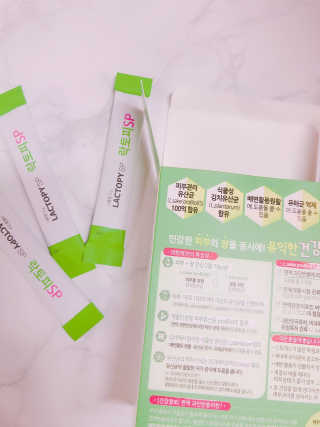 유산균하우스 [프로바이오닉]락토피SP 스틱 — 5점을 준 리뷰어가 2019년 2월 올린 사용 사진
