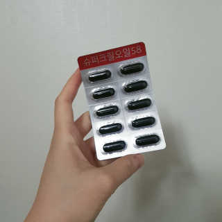 메이준뉴트리 슈퍼 크릴 오일58 1000mg x 30캡슐 — 5점을 준 리뷰어가 2020년 2월 올린 사용 사진