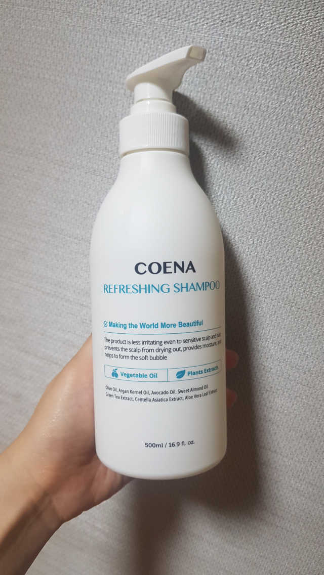 코에나샴푸 500ml 리뷰 사진