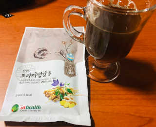 [하이헬스] 환절기에 좋은 참진한 도라지생강즙 30포 — 5점을 준 리뷰어가 2019년 11월 올린 사용 사진