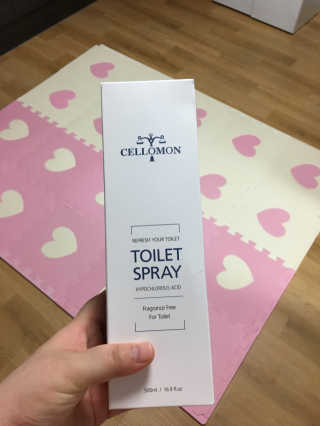 셀로몬 토일렛 스프레이 500ml — 3.83점을 준 리뷰어가 2018년 5월 올린 사용 사진