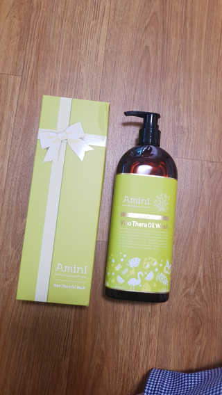 아미니 비노테라 오일워시 400ml 대용량 — 4.5점을 준 리뷰어가 2019년 7월 올린 사용 사진
