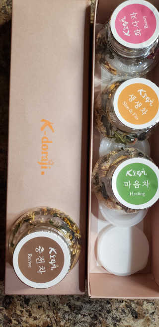 K-Doraji Cold Brew Tea Infuser — 5점을 준 리뷰어가 2019년 8월 올린 사용 사진