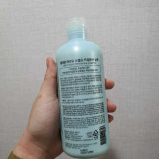 셀리본 하수오 내츄럴 프리벤션 탈모관리 샴푸 300ml — 5점을 준 리뷰어가 2019년 11월 올린 사용 사진