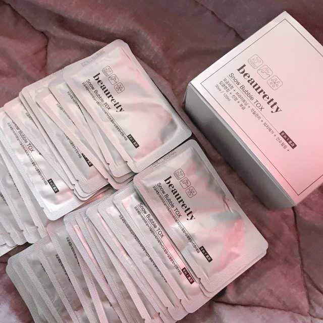 뷰리티 스노우 버블 톡스 리뷰 사진