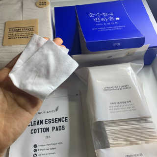 어반리브즈 프리미엄 화장솜 트라이얼 SET — 5점을 준 리뷰어가 2019년 8월 올린 사용 사진