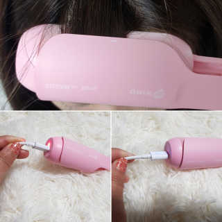 유닉스 USB 충전식 헤어롤 슈가핀 38mm — 5점을 준 리뷰어가 2020년 3월 올린 사용 사진