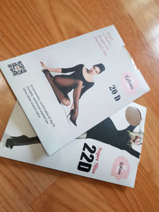 레티지아 수퍼스림 압박스타킹 20D + 22D 세트 — 4.67점을 준 리뷰어가 2018년 5월 올린 사용 사진