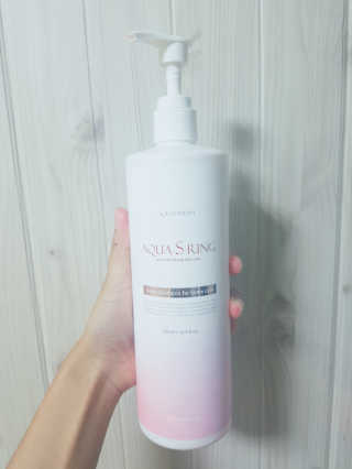 아쿠아큐링 아쿠아S링 퓨어리프레싱 헤어케어 500ml — 2.83점을 준 리뷰어가 2018년 7월 올린 사용 사진