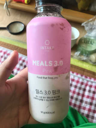 인테이크 밀스 3.0 Trial Kit(보틀형 5종) — 4점을 준 리뷰어가 2017년 4월 올린 사용 사진